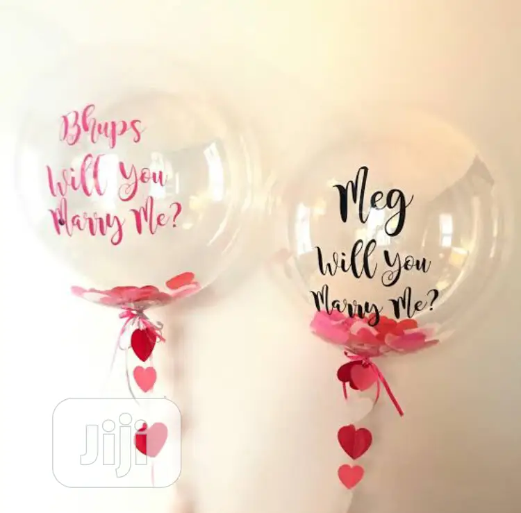 Will You Marry Me Balloons