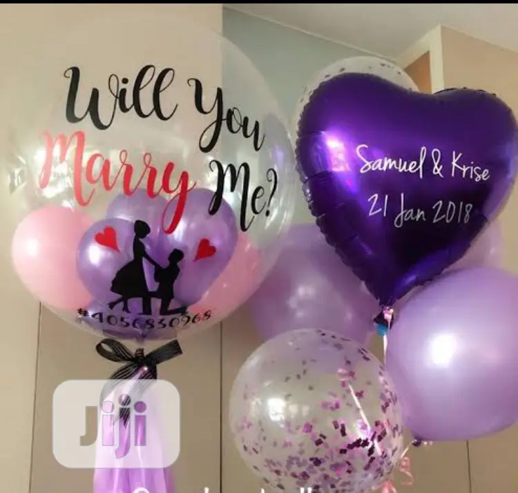 Will You Marry Me Balloons