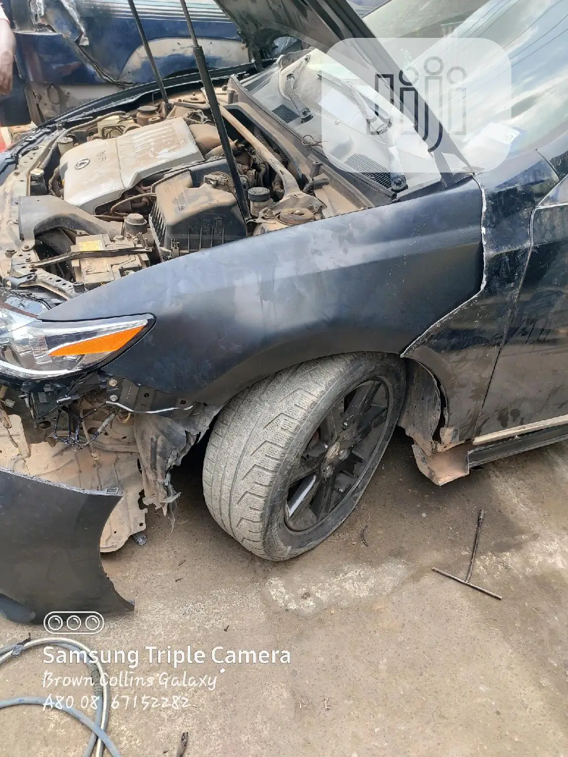 Lexus Es350 2007 Front Upgrade to 2019