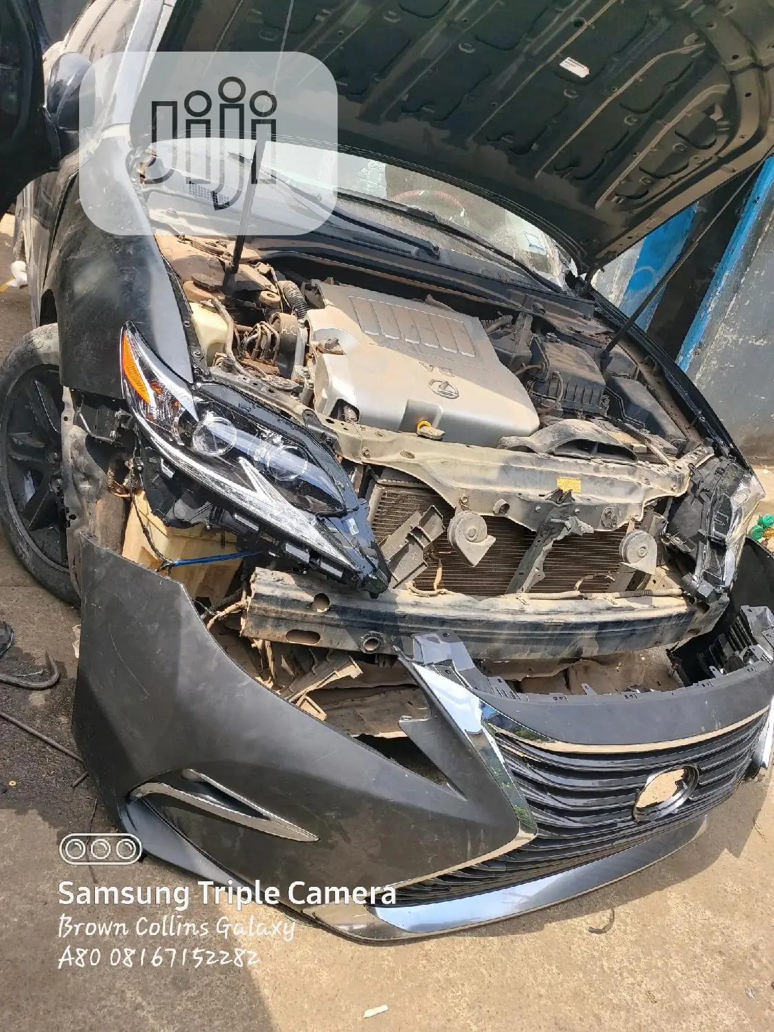 Lexus Es350 2007 Front Upgrade to 2019