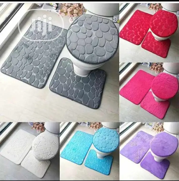 3 Set Toilet Mats/Footmats