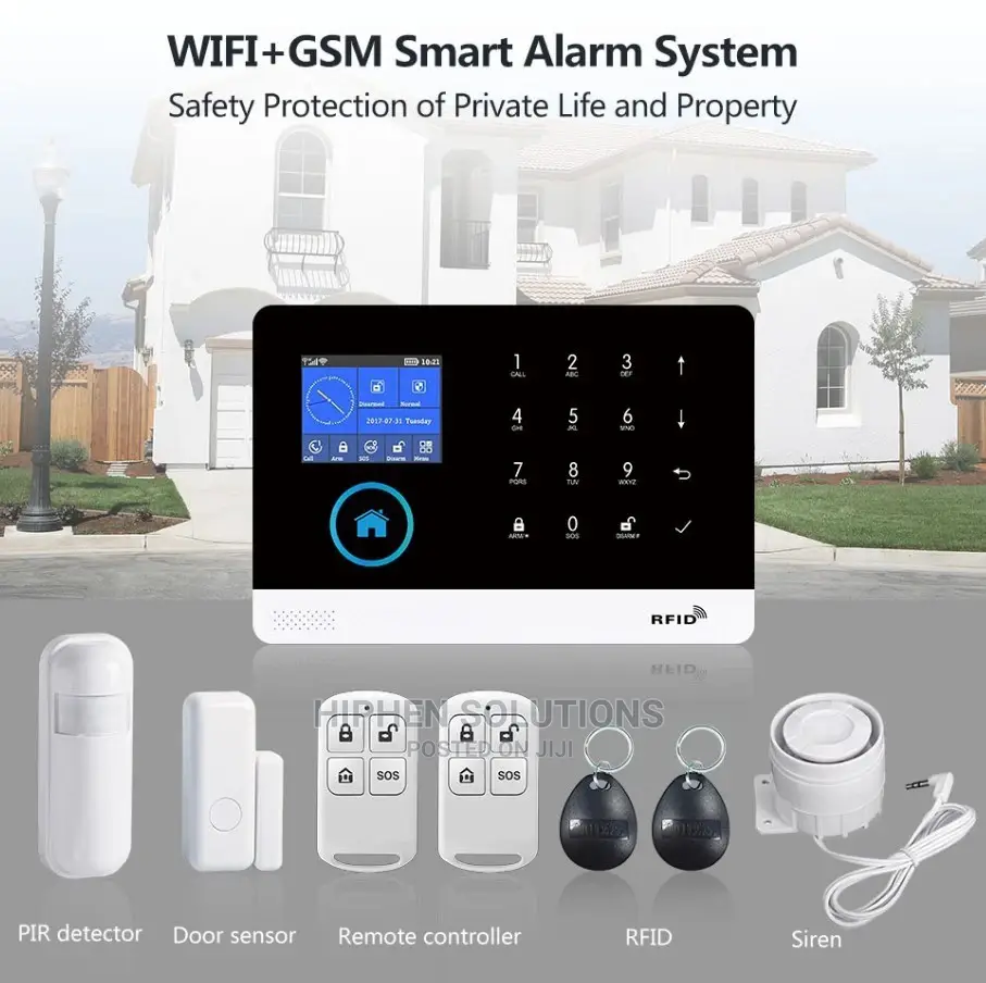 Wireless Intelligent Anti Burglar Home Security Alarm