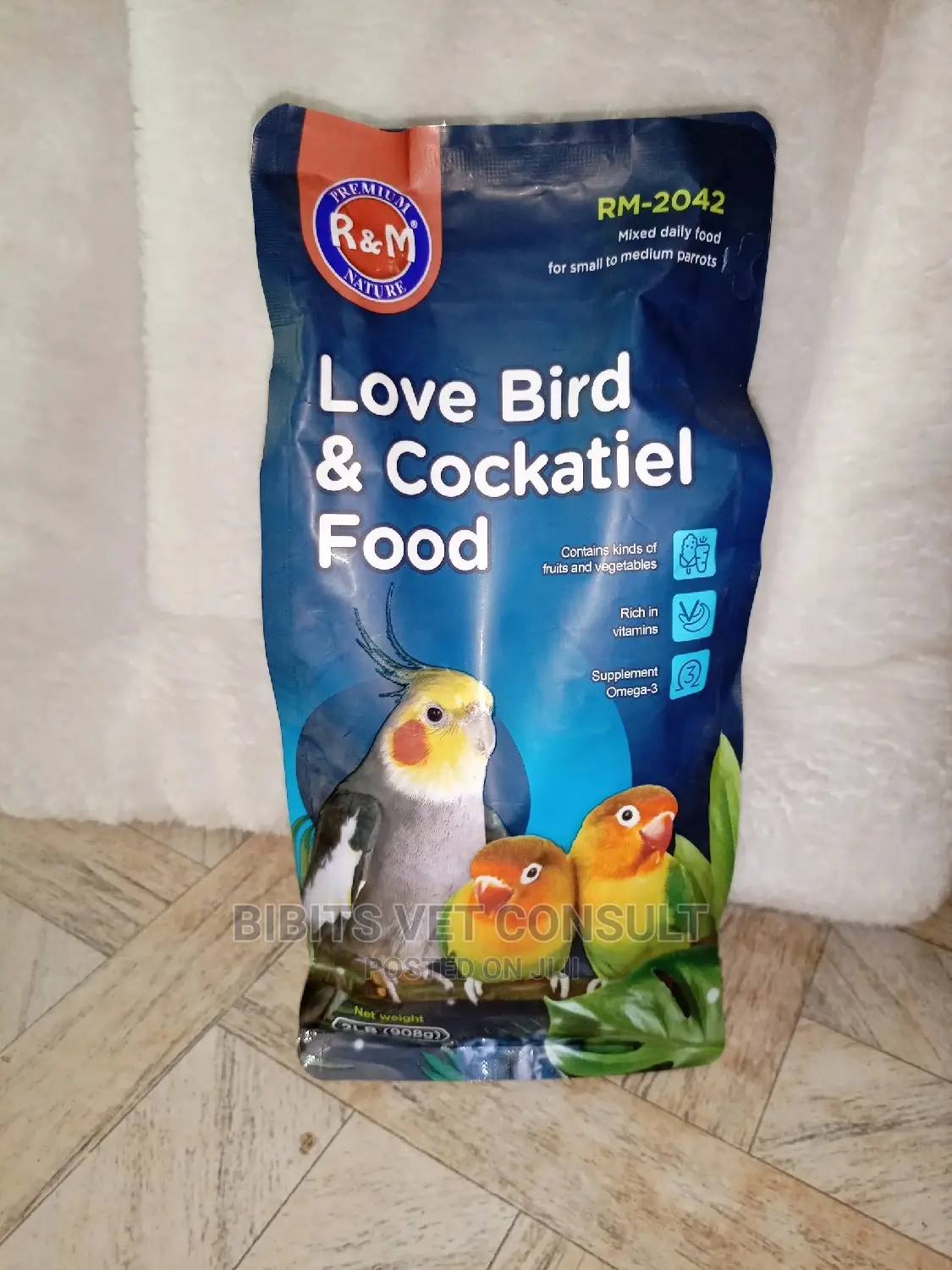 Love Bird Cockatiel Food 908g