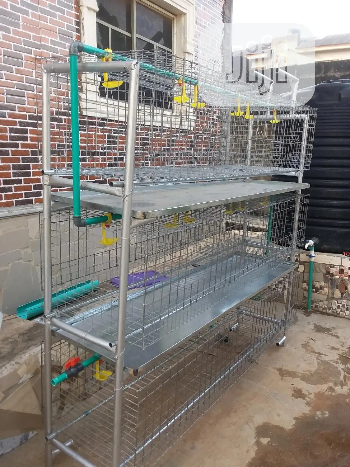 Hot Galvanized Battery Cage