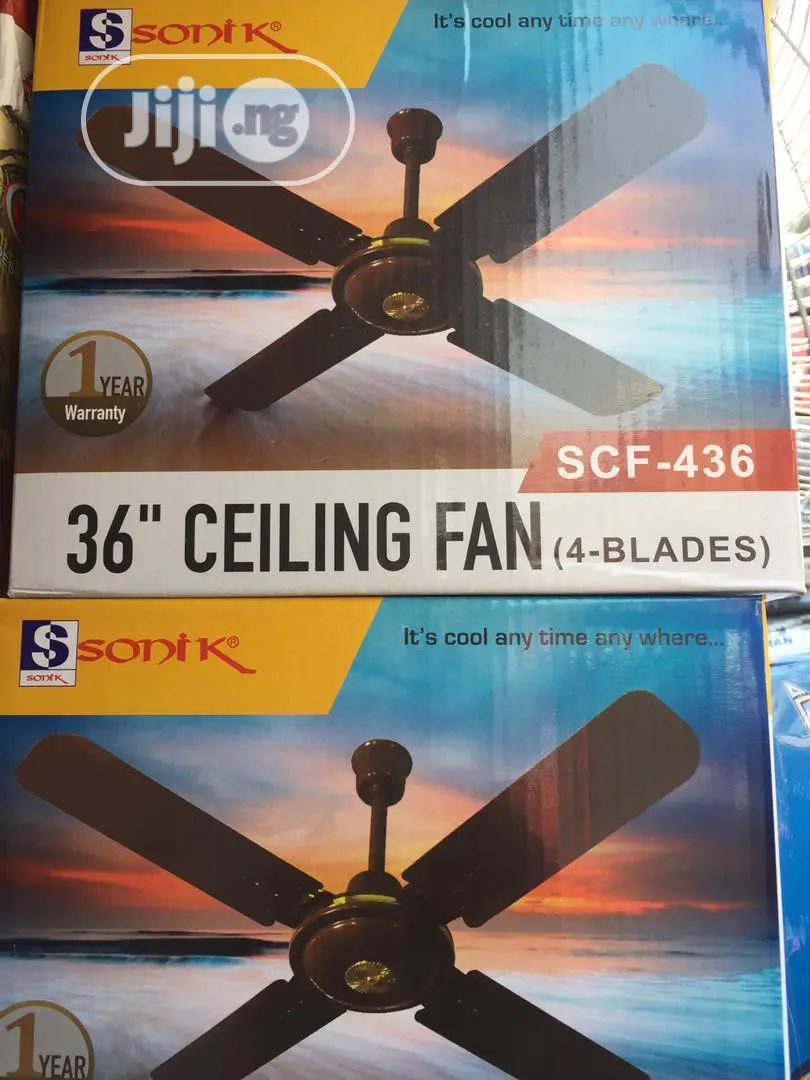 36 Inches Sonik Ceiling Fan