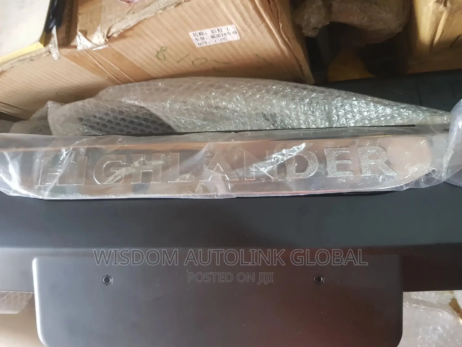 Front and Back Bumper Padded for Highlander 2012,2013