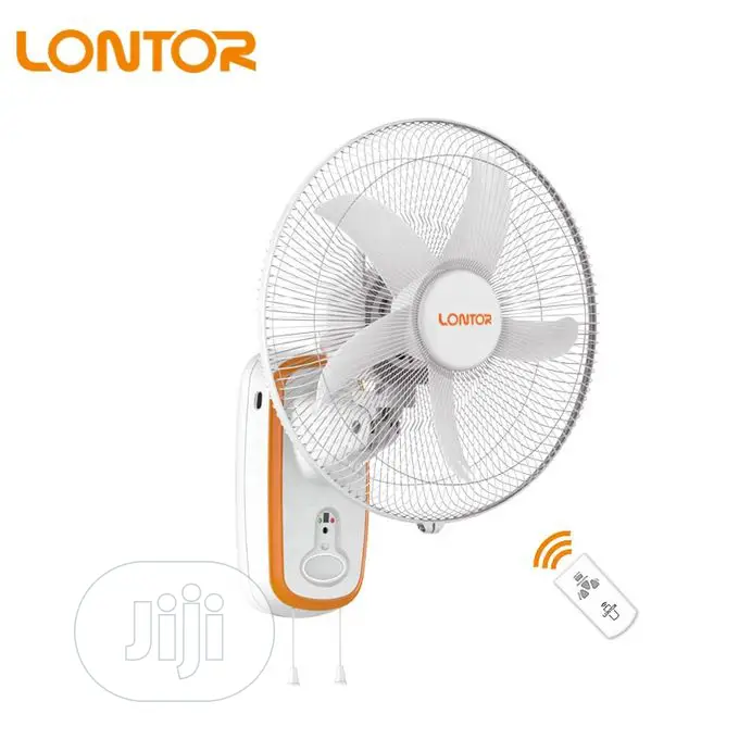 Lontor Rechargeable Wall Fan With Remote