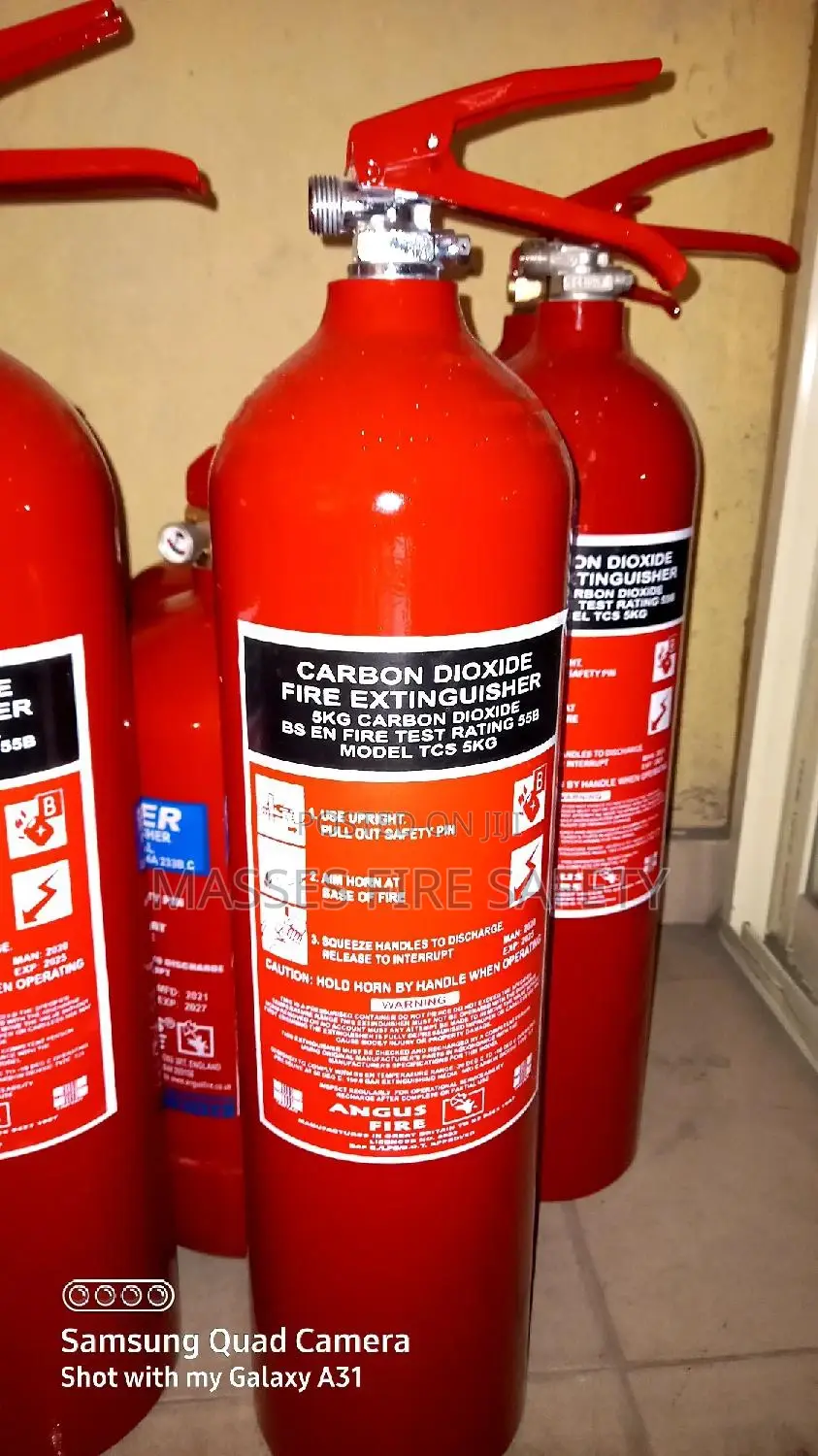 5kg Carbon Dioxide Fire Extinguisher