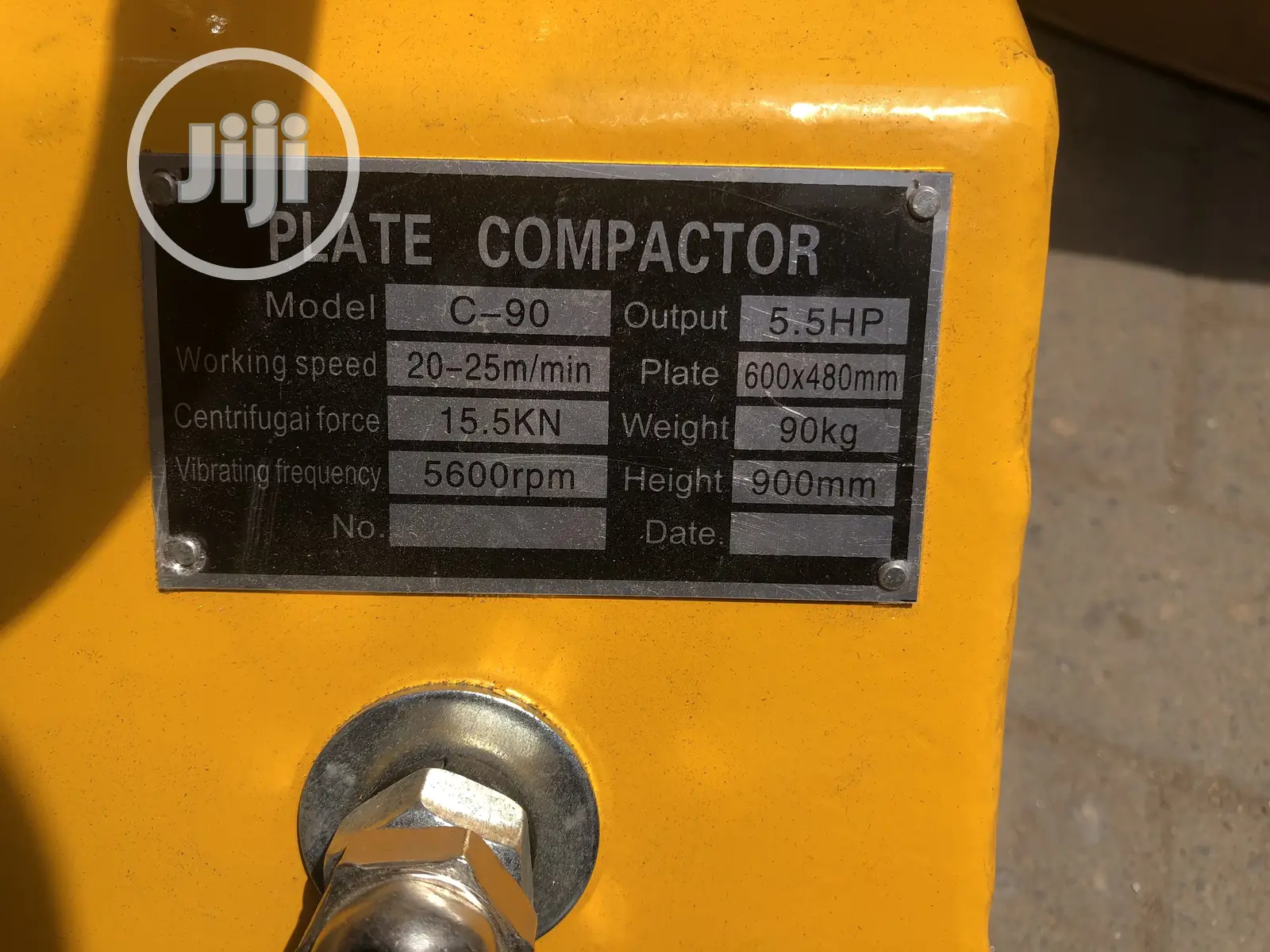 Plate Compactor C-90 5.5HP Professional