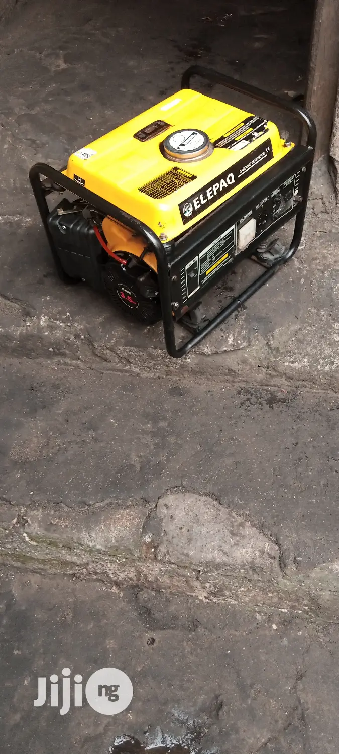 Few Months Old 1.8KVA ELEPAQ SV2200 Medium, Copper Generator