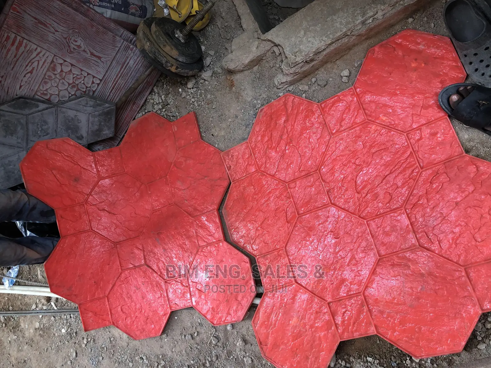 Concrete Floor Design Stamp Color Hardener Release Agents