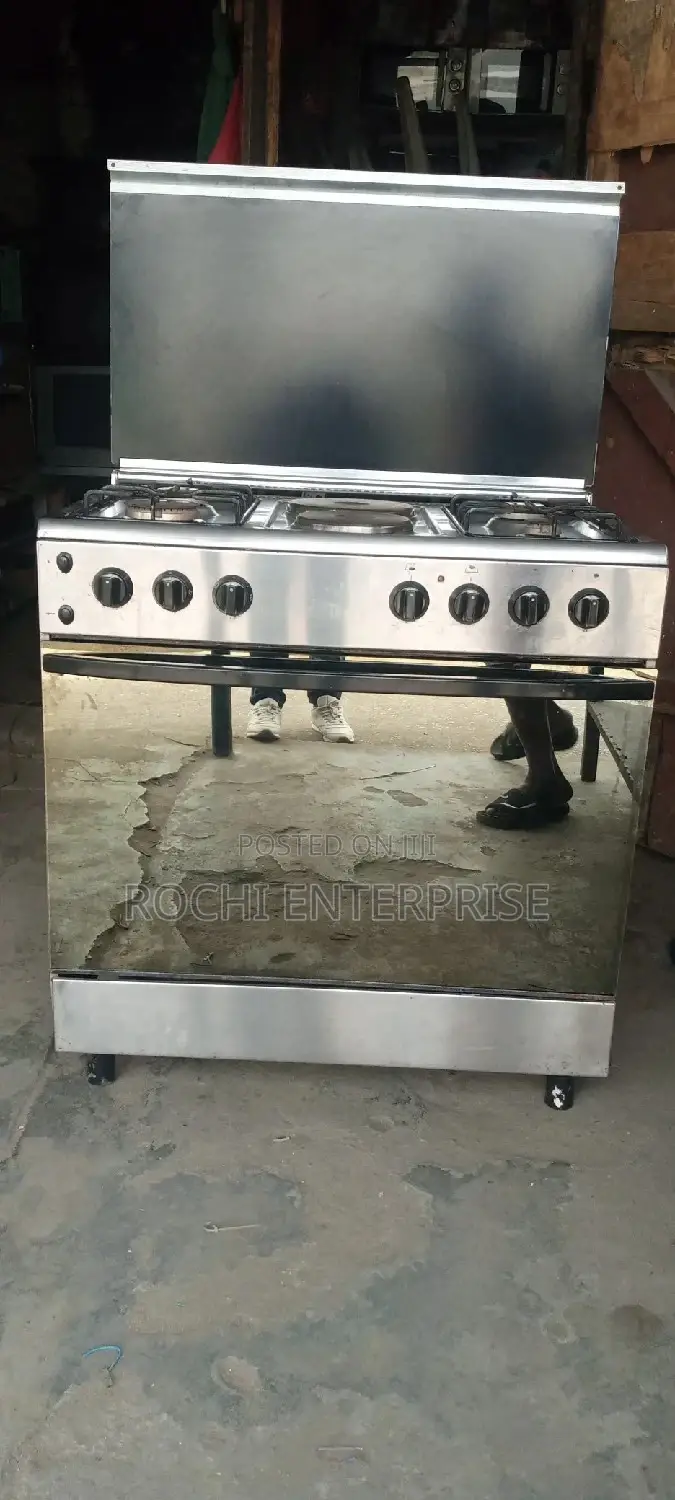 Gas Cooker, Six Burners Gas Cooker