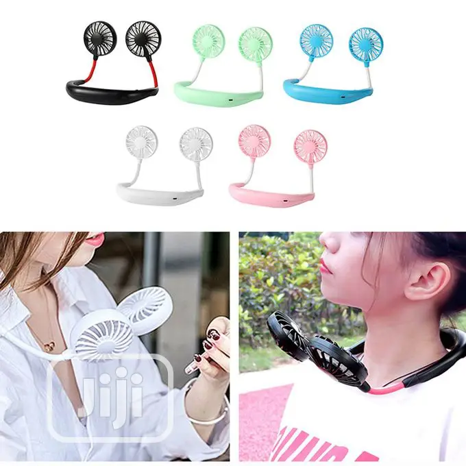Hanging Neck Fan- Aromatherapy Electric Sport Fan