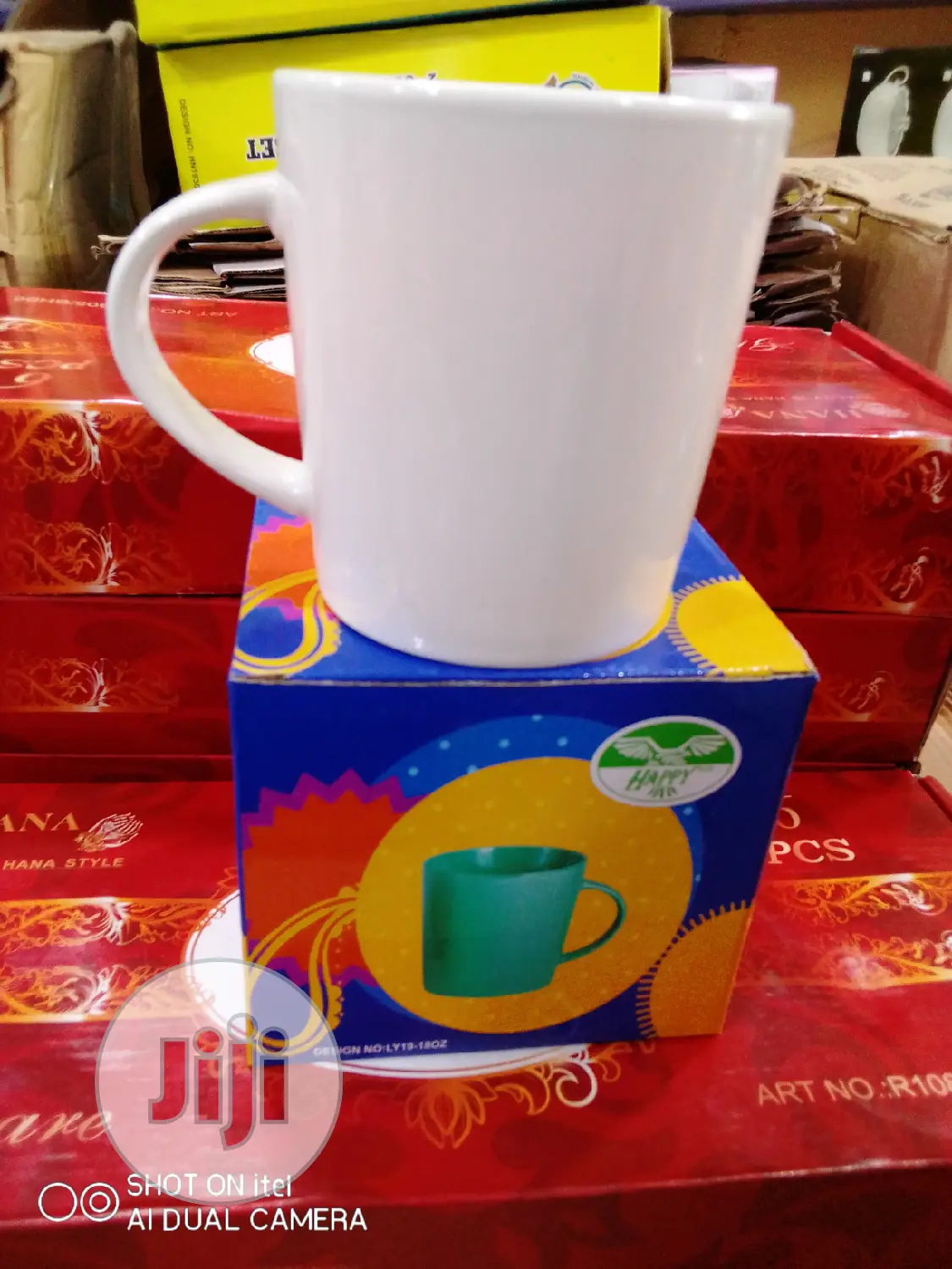 Plain Coffee Tea Ceramic Mug Cup