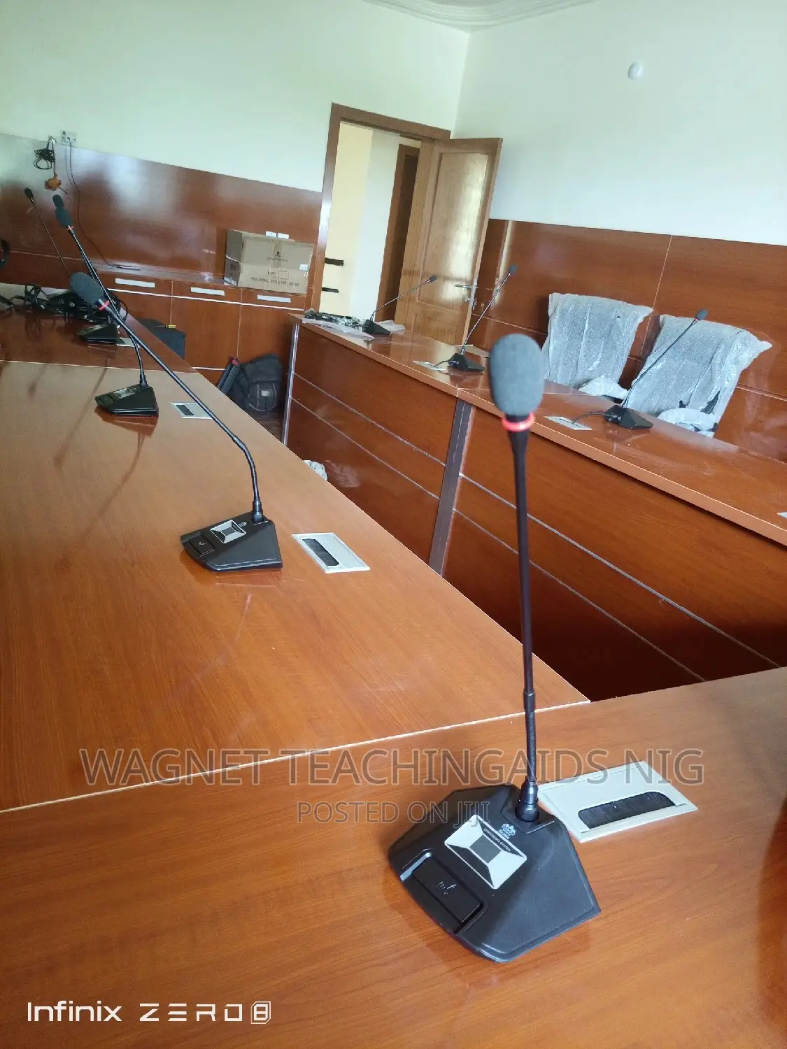 Conference Wireless And Wired Deligate Microphone