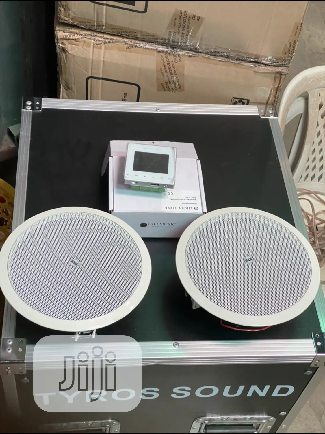2 Set of Ceiling Speaker and 1 Bluetooth Keypad