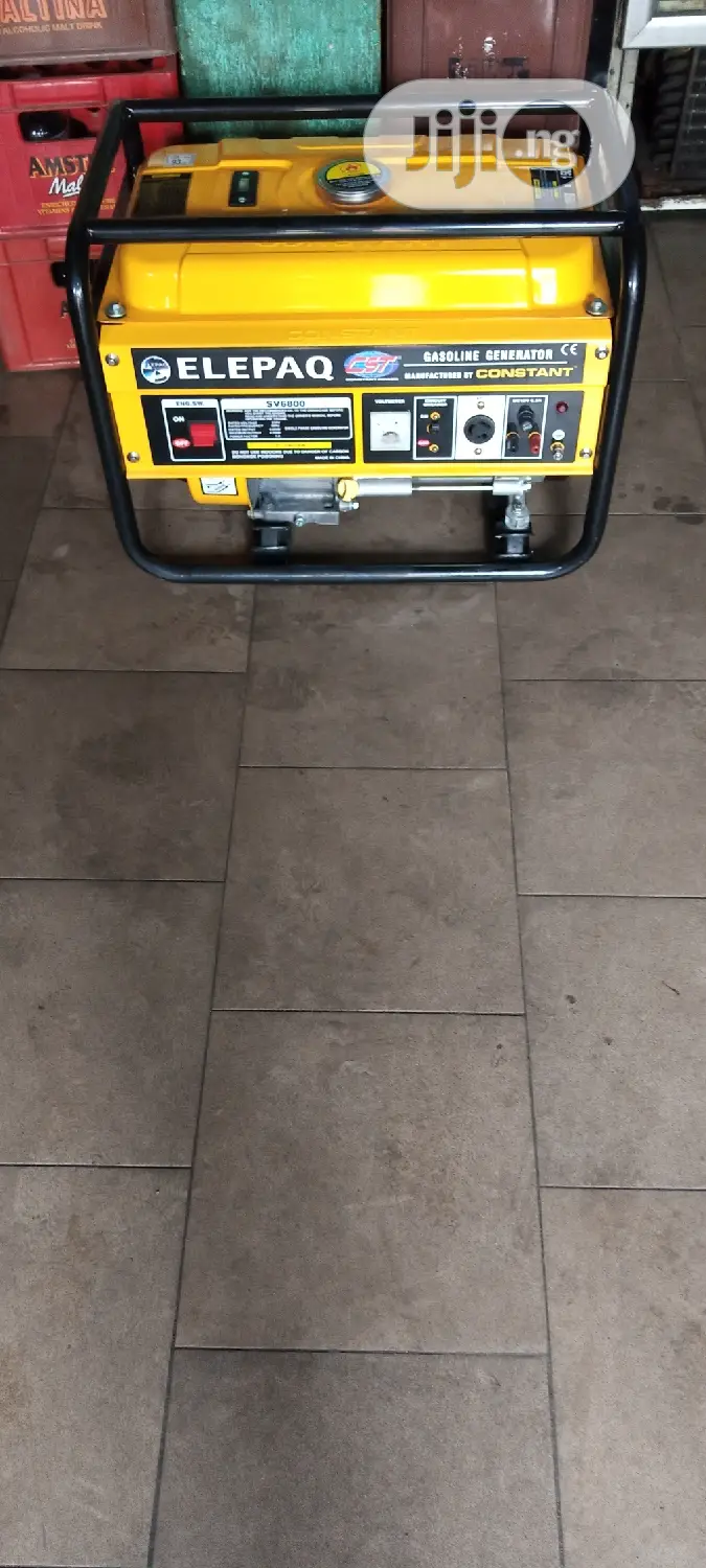 1 Month Old 2.8KVA ELEPAQ SV6800 Copper Generator +D Receipt