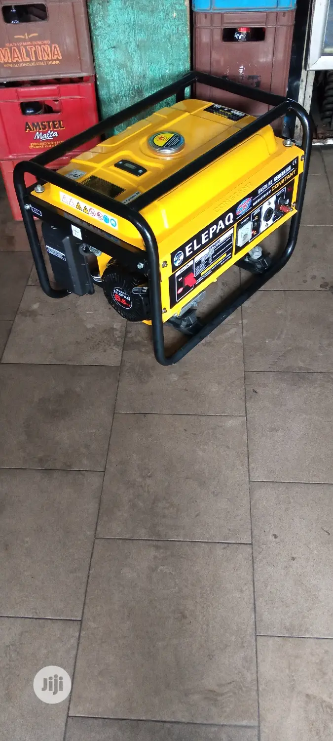 1 Month Old 2.8KVA ELEPAQ SV6800 Copper Generator +D Receipt