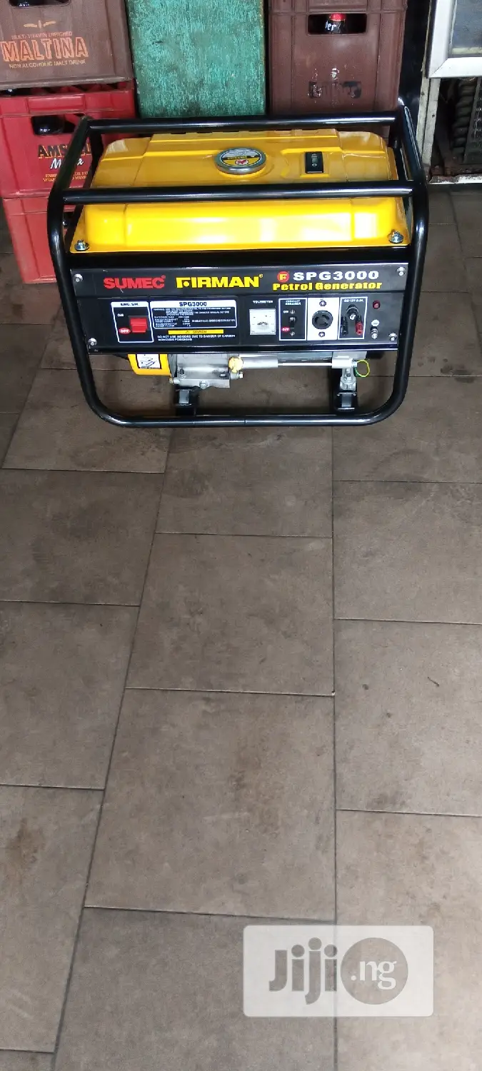 1 Month Old 2.8KVA SUMEC FIRMAN SPG3000 Copper Generator Set