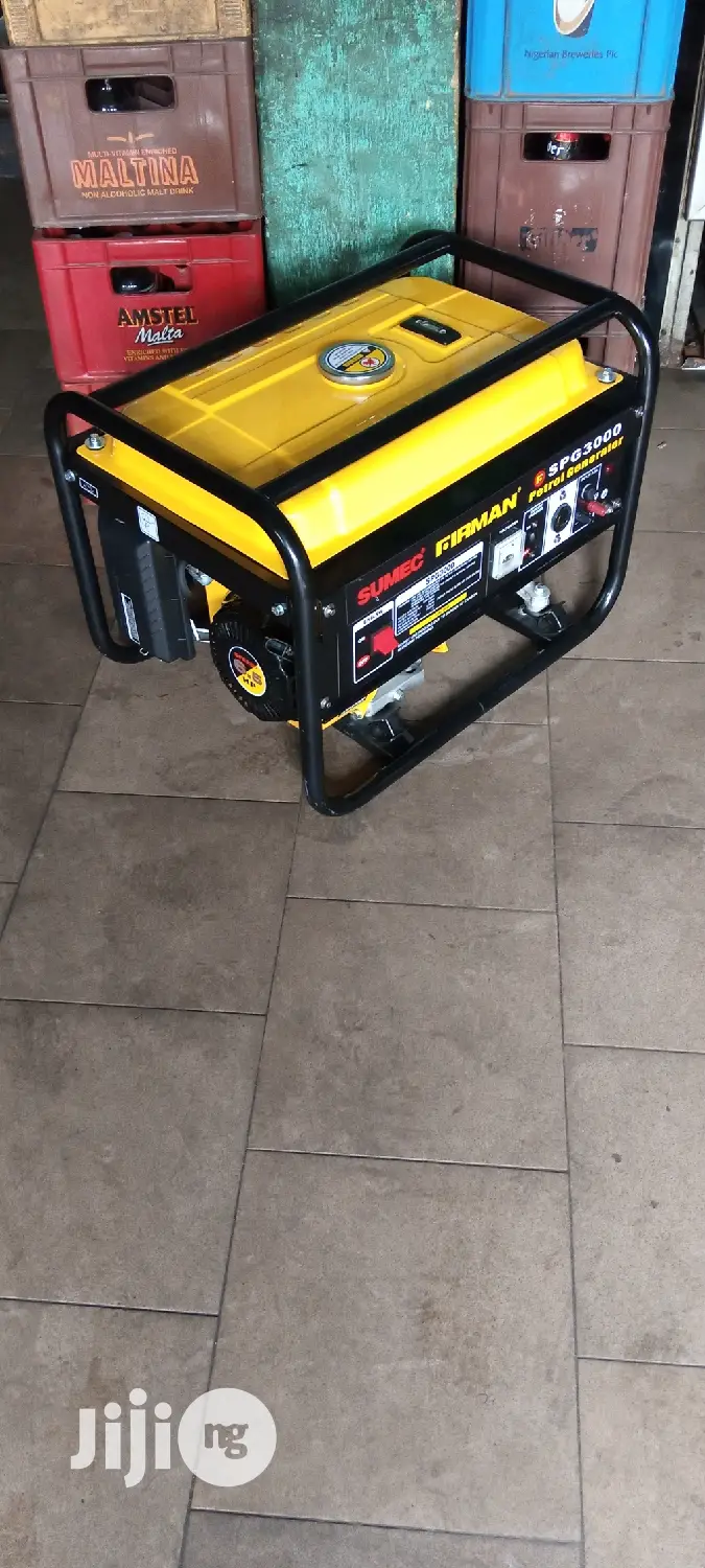 1 Month Old 2.8KVA SUMEC FIRMAN SPG3000 Copper Generator Set