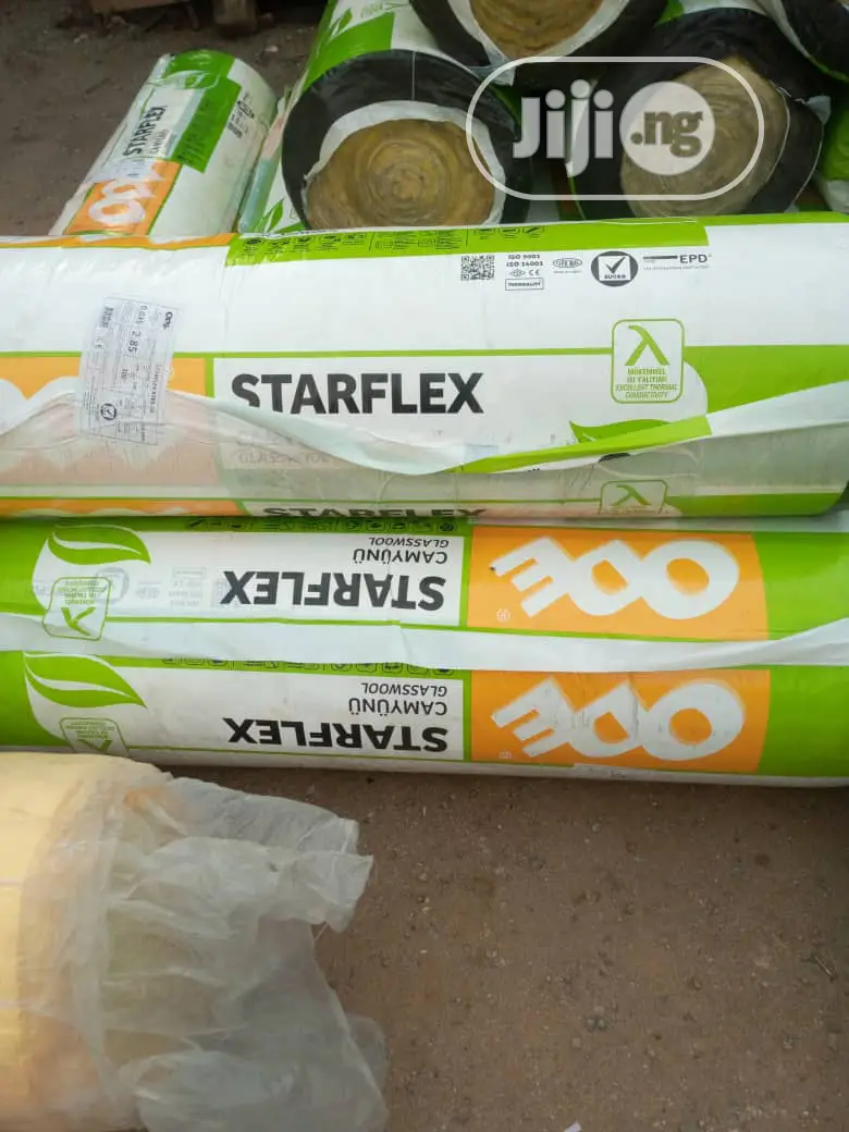 Thermal-Acoustic Insulation STARFLEX Refuses Water Leakage