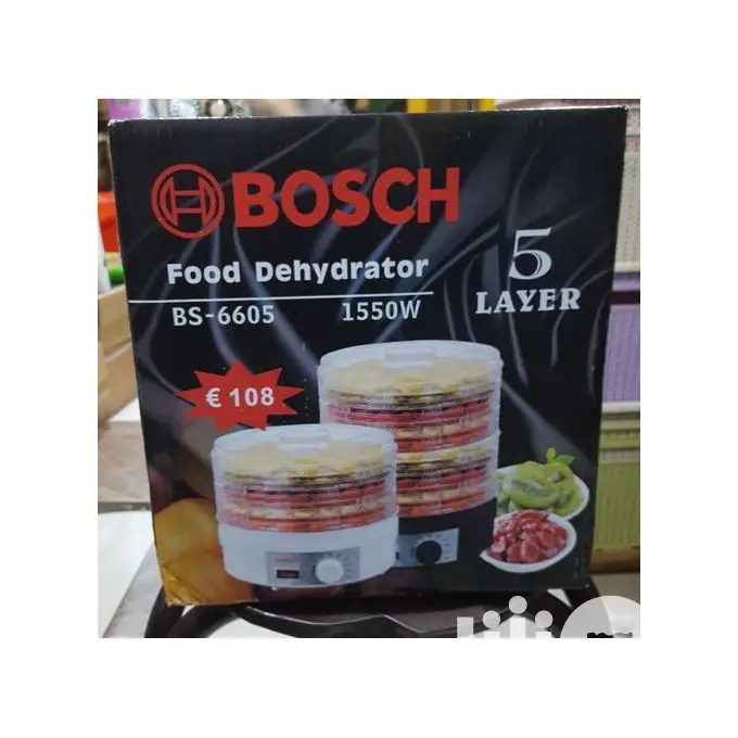 5 Layers Bosch Food Dehydrator and Vegetables Dryer 1550W