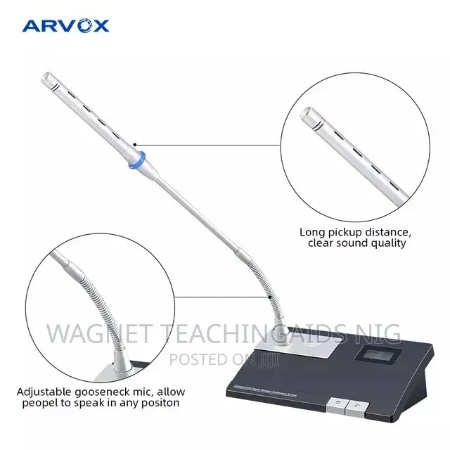 Professional Wired And Wireless Conference Microphone