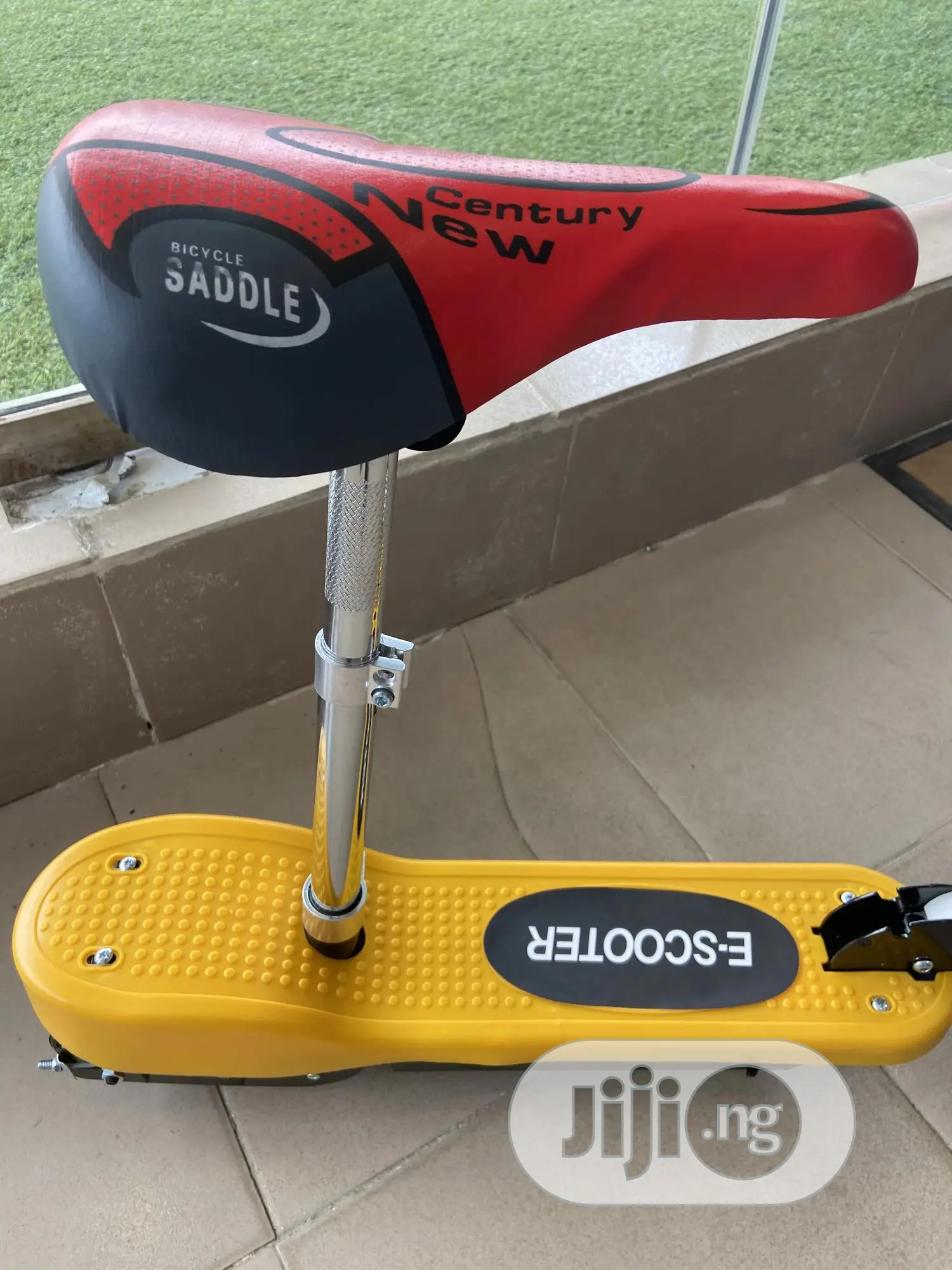 Folding Rechargeable Seated Electric Scooter Motorized Ride