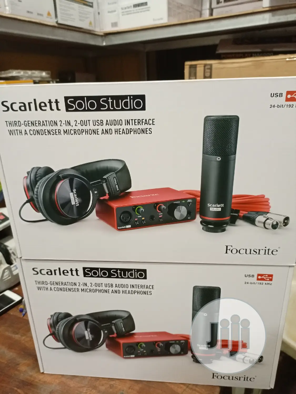 Focurite Scarlet Solo Studio Boundle 3rd Gen