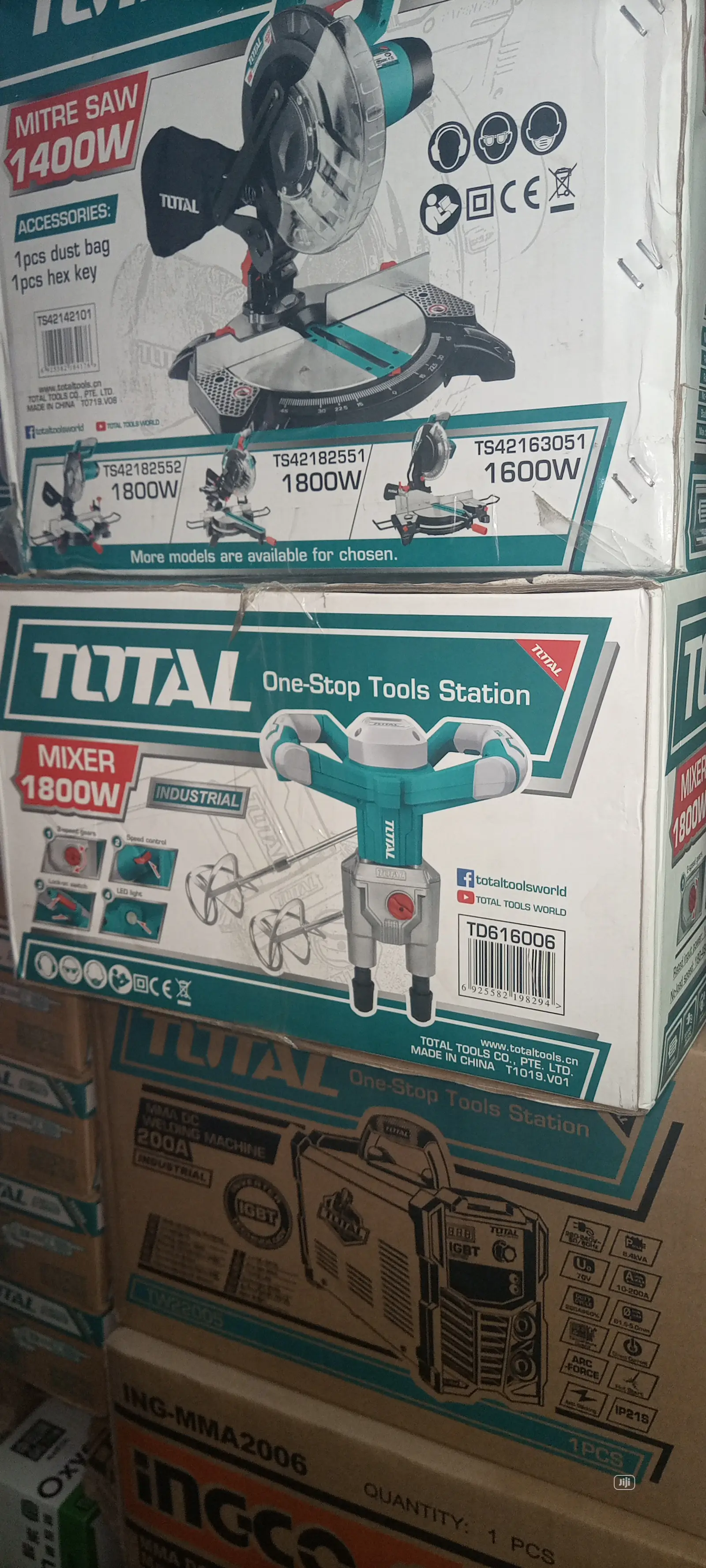 TOTAL Paint Mixer 1800w