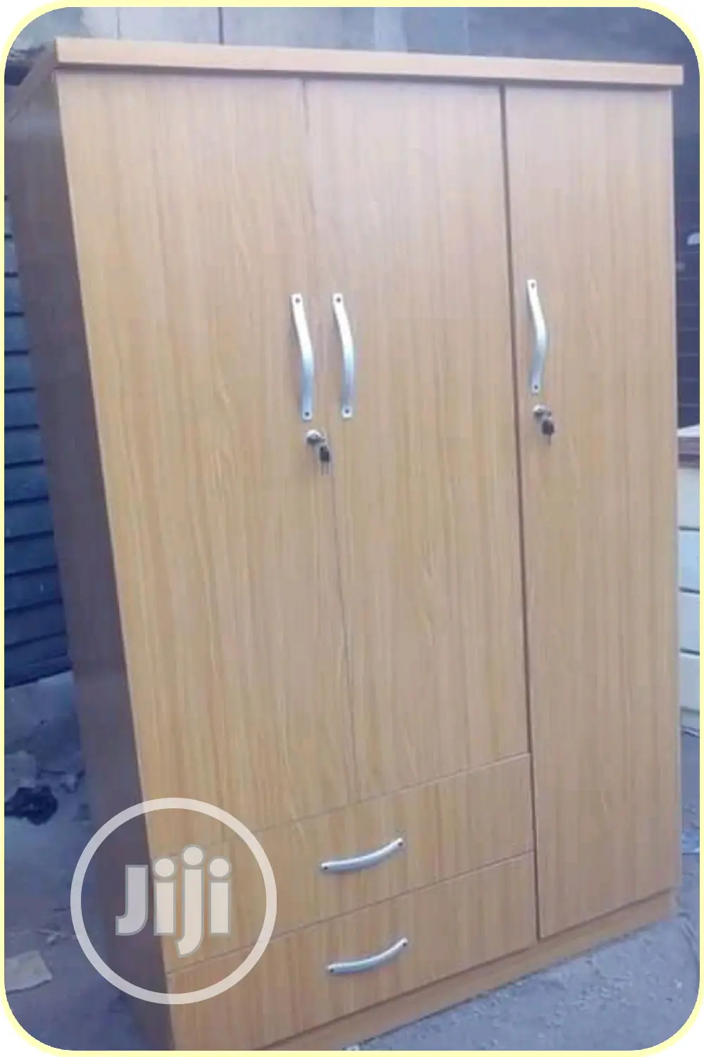 3 Door Wardrobe With 2 Drawers