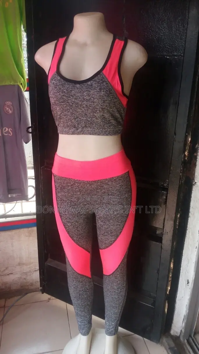 Ladies Jugging Leggings Tight Nd Bra