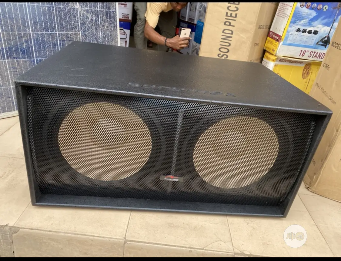 Sonymax Double Subwoofer Speaker