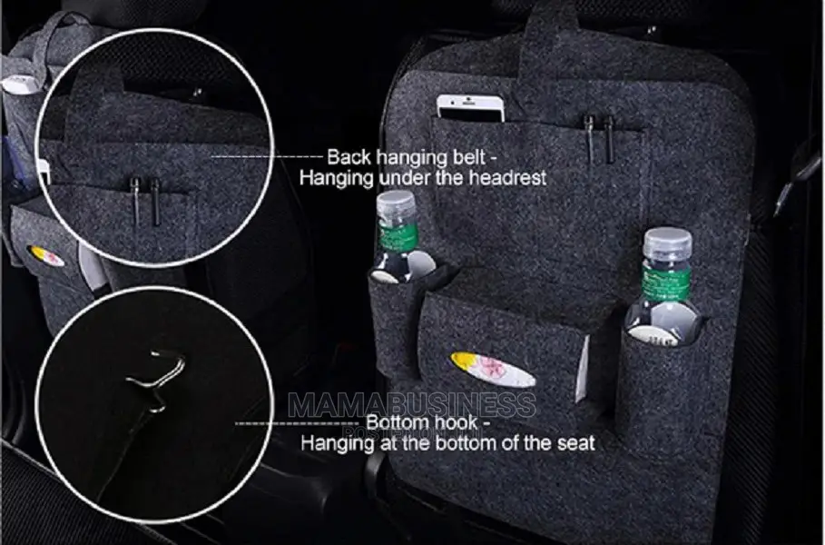 Car Backseat Organizer - Black