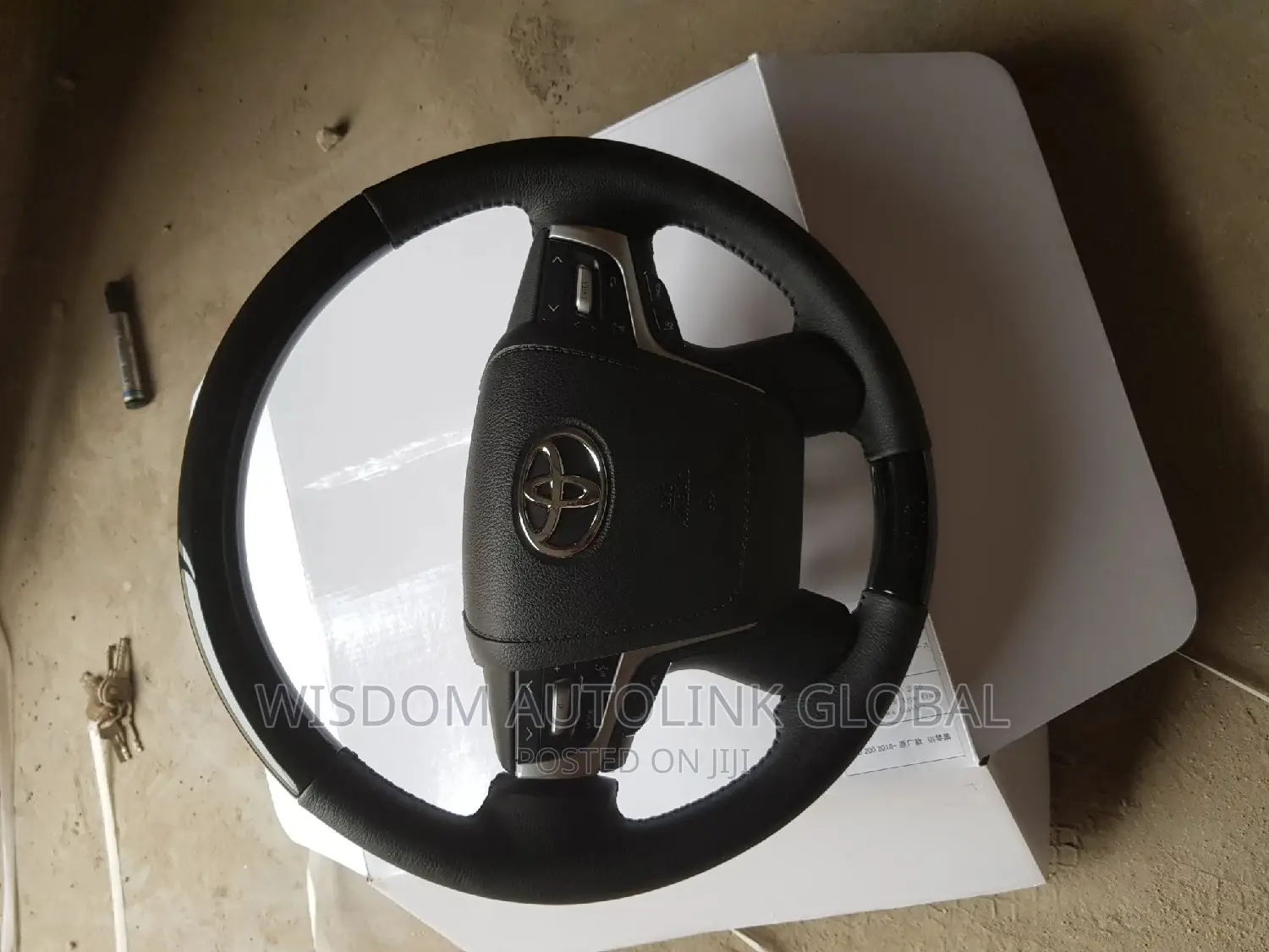 Steering Wheel for Toyota Land Cruiser Prado 2017 to 2021