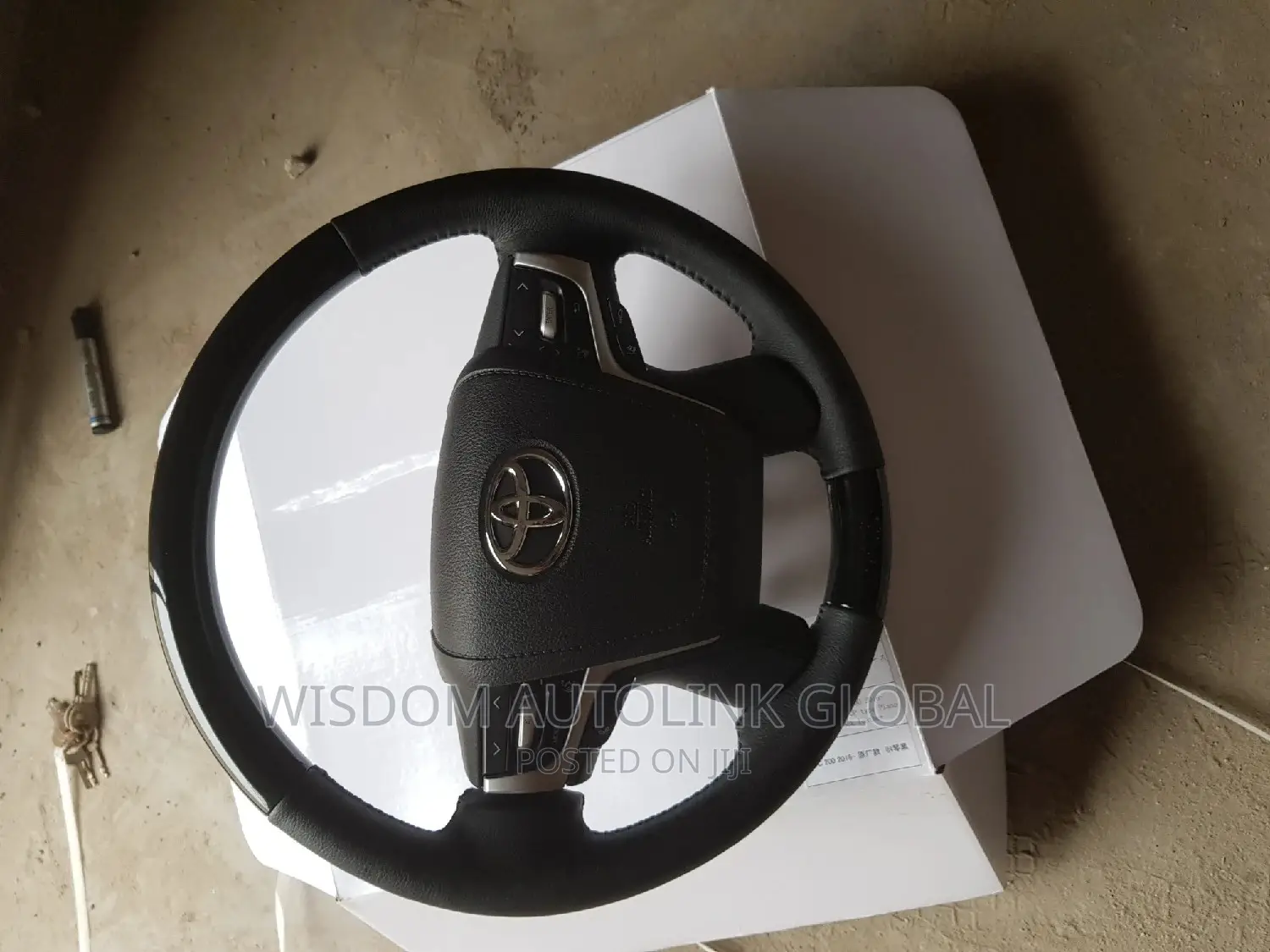 Steering Wheel for Toyota Land Cruiser Prado 2017 to 2021