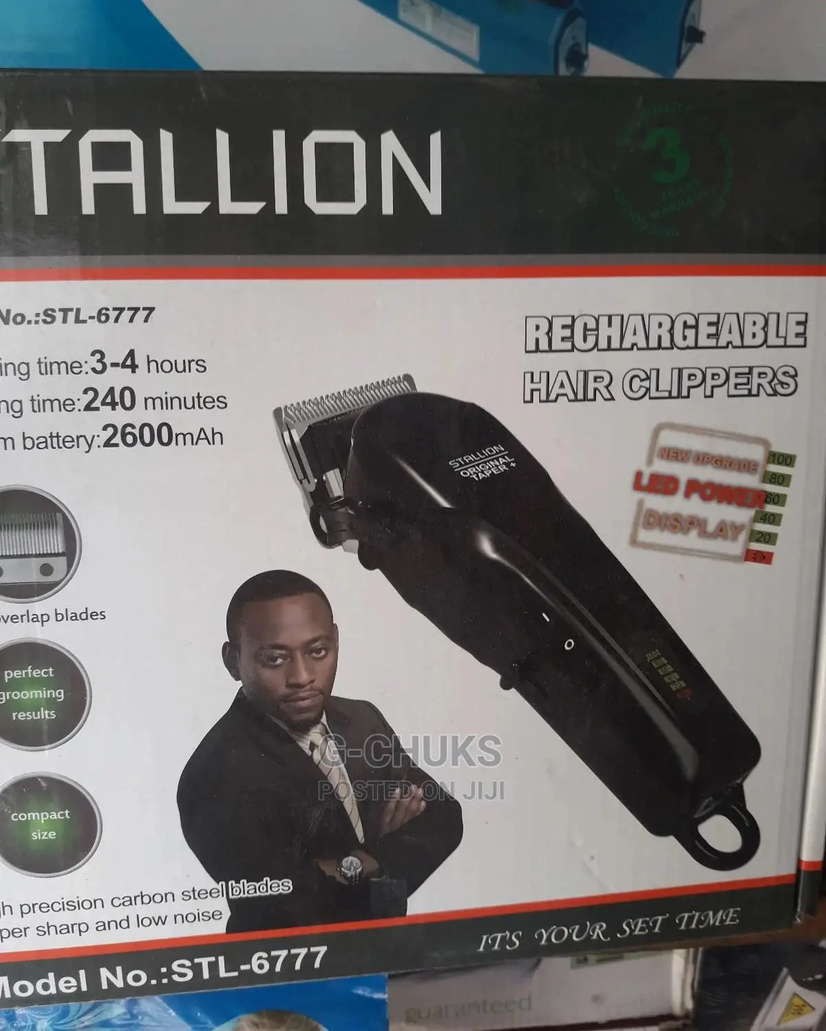 Stallion Recharegeable Hair Clipper