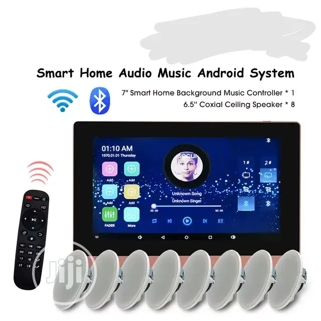Ceiling Speaker Smart Wifi Bluetooth Android Wall Amplifier