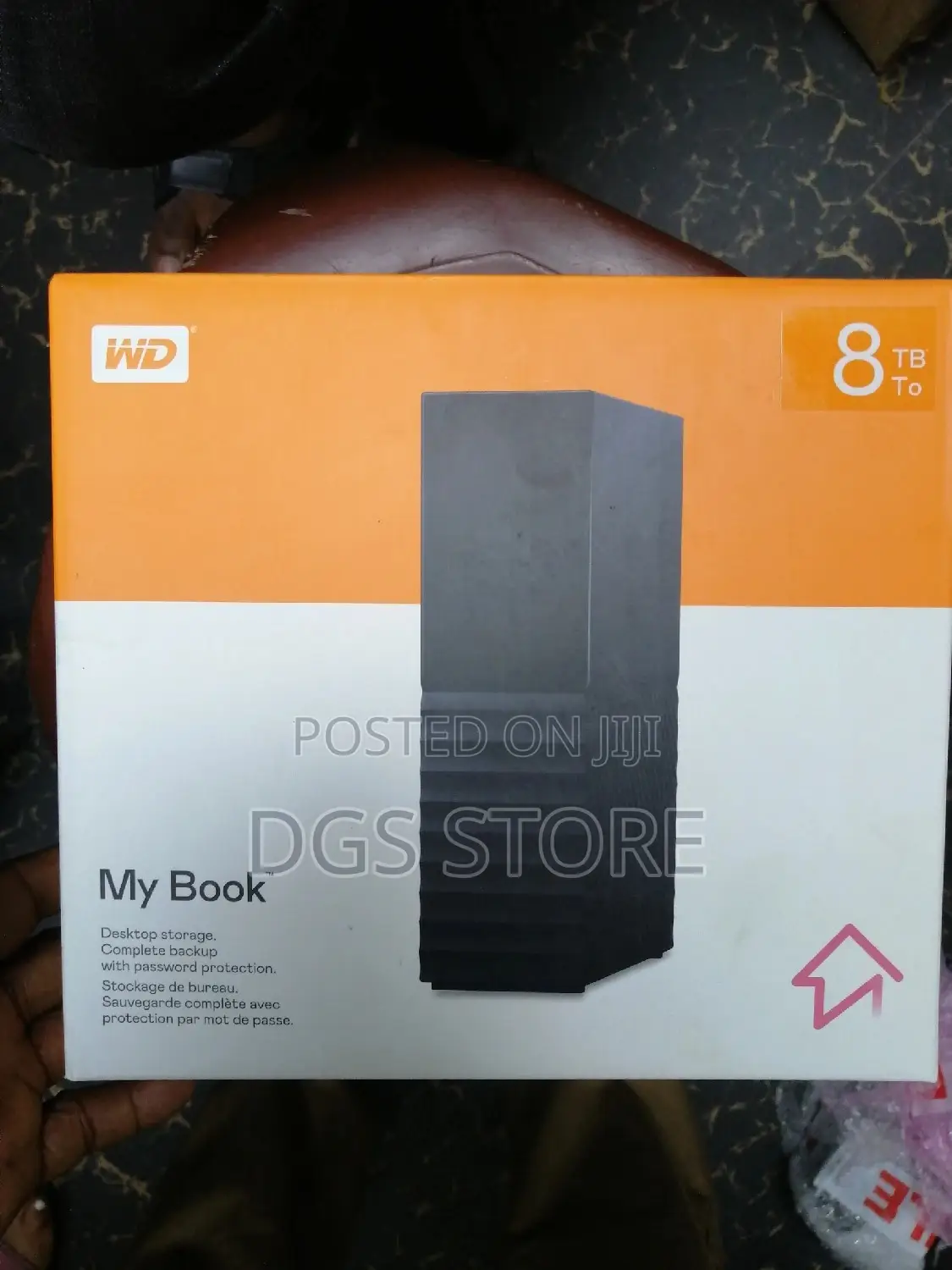 WD My Book 8TB Hard Drive