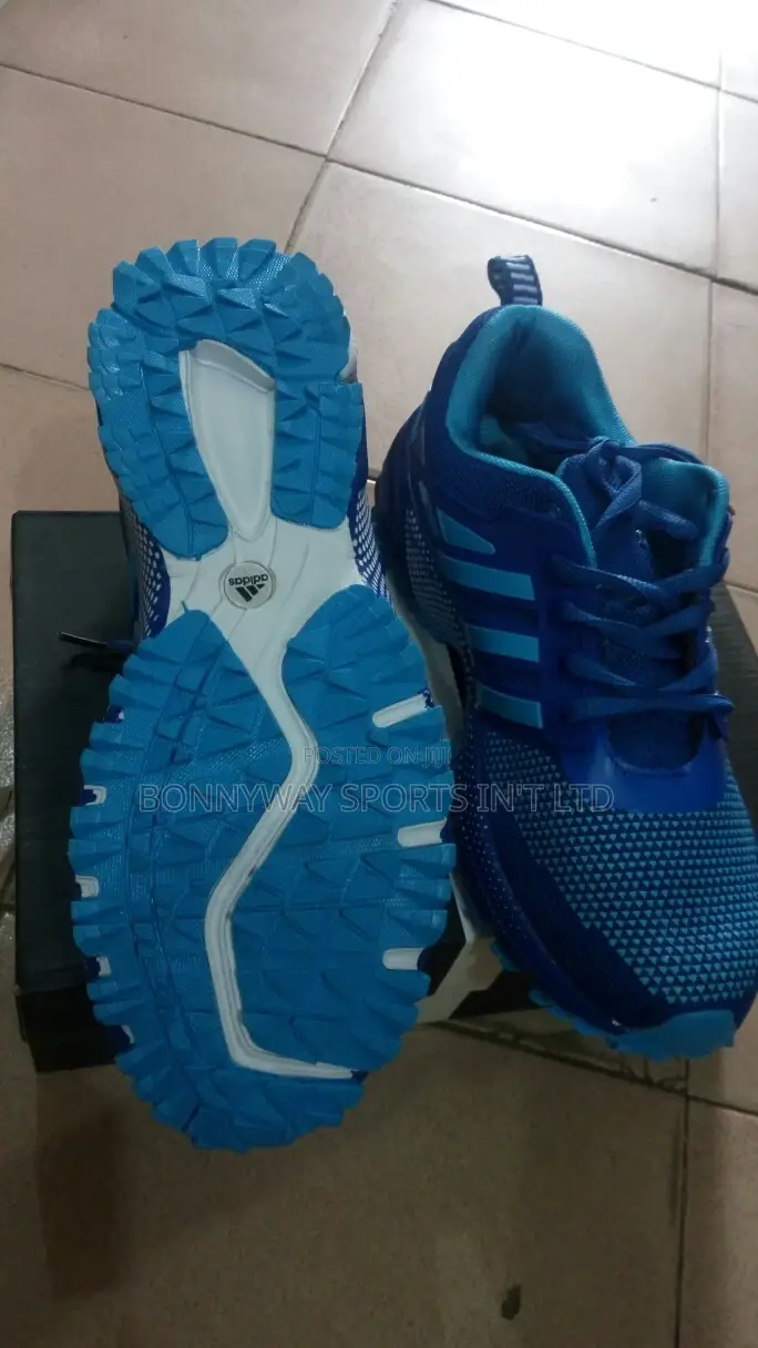 Blue Adidas Performance Jugging Canvas Size 42