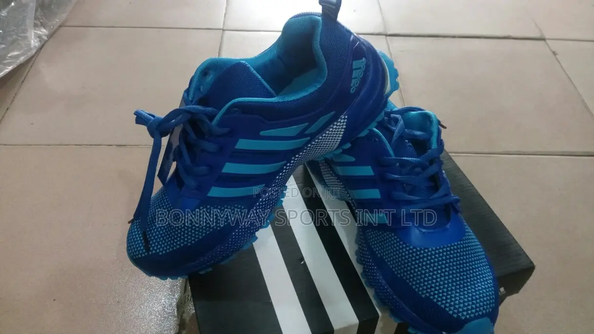 Blue Adidas Performance Jugging Canvas Size 42
