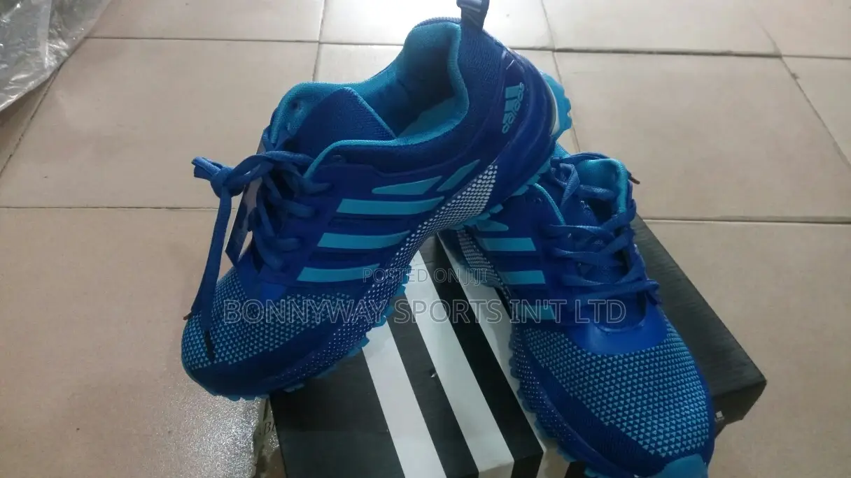 Blue Adidas Performance Jugging Canvas Size 42