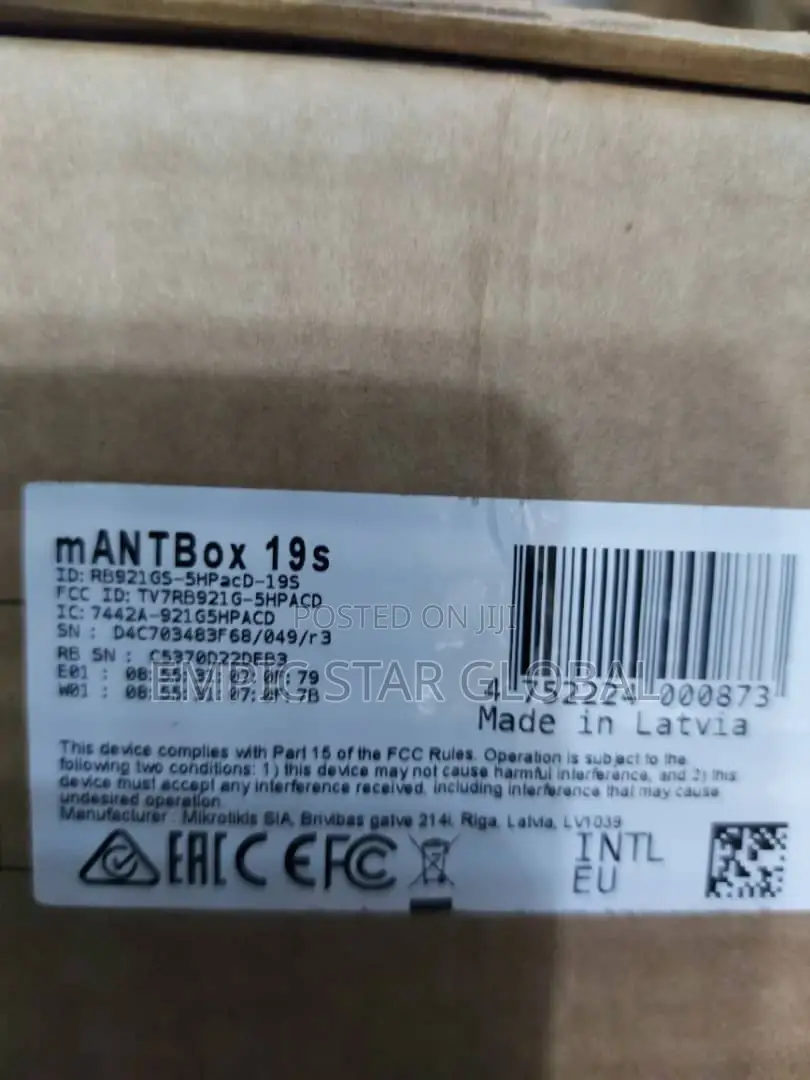 Mantbox 19s 5ghz 120 Degree 19dbi Dual Polarization Sector