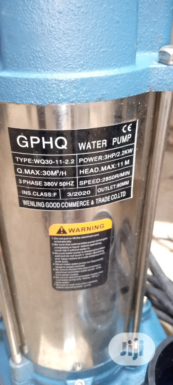 Submersible Water Pump Or Sewage Pump,2.2kw