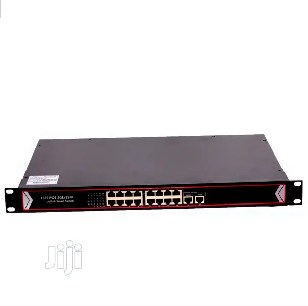 16port Fast Ethernet +2port Gigabit Poe Switch