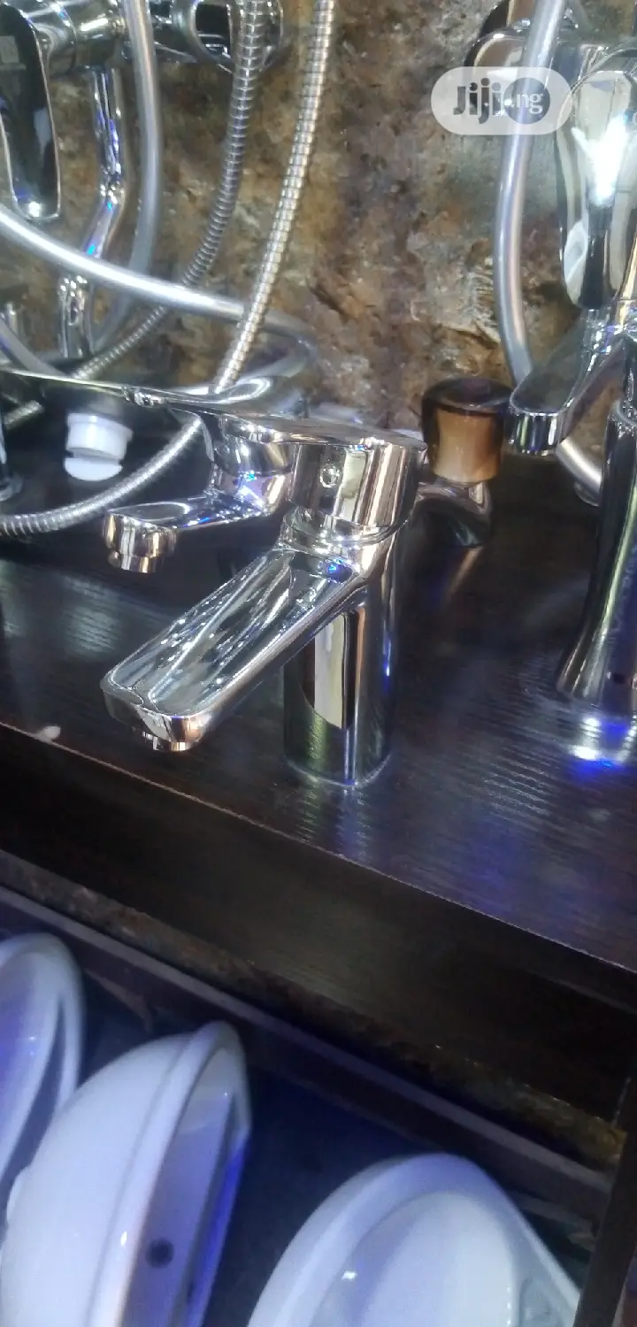 Stainless Steel Basin Mixer.