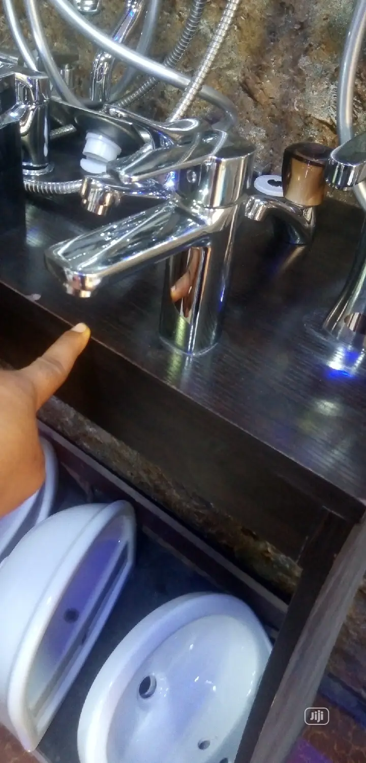 Stainless Steel Basin Mixer.