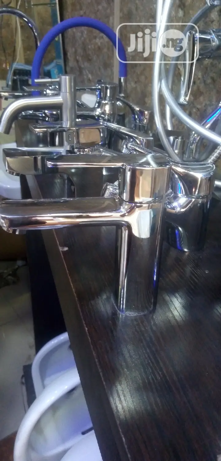 Stainless Steel Basin Mixer.