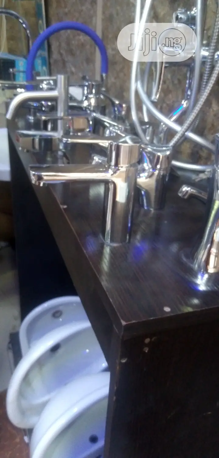 Stainless Steel Basin Mixer.