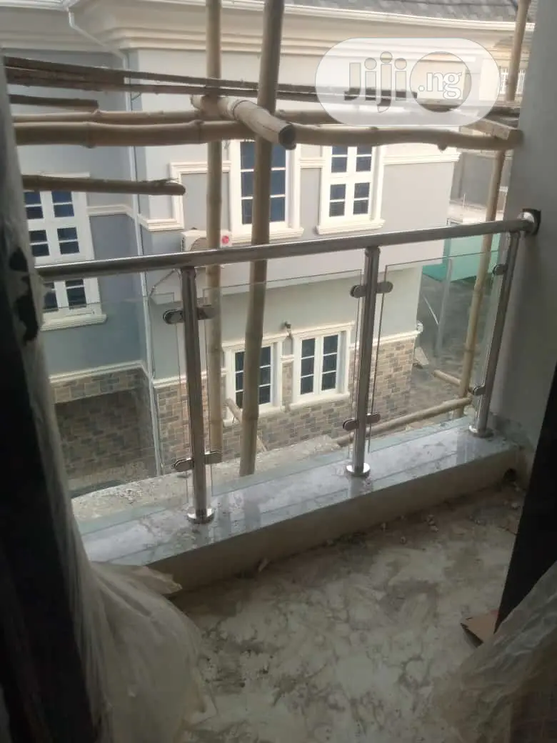 Stainless Glass Transparent Design Railings
